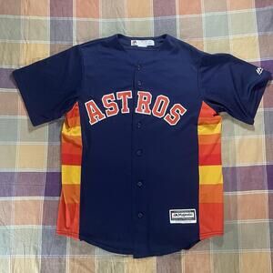 Majestic Cool Base GEORGE SPRINGER 4 Houston Astros Jersey M